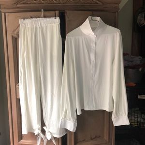 Brand new white tracksuit